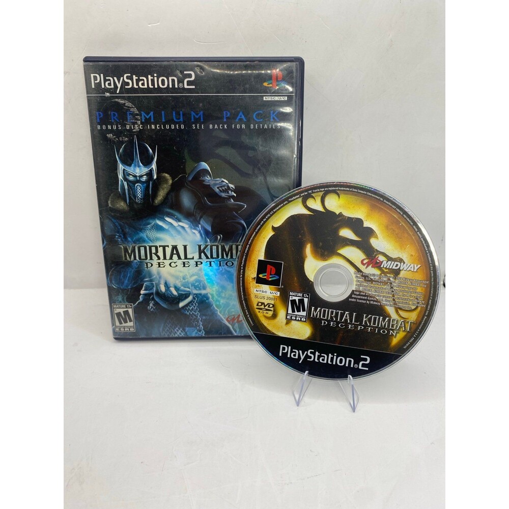 Mortal Kombat Deception Premium Pack Sub Z PlayStation 2 PS2